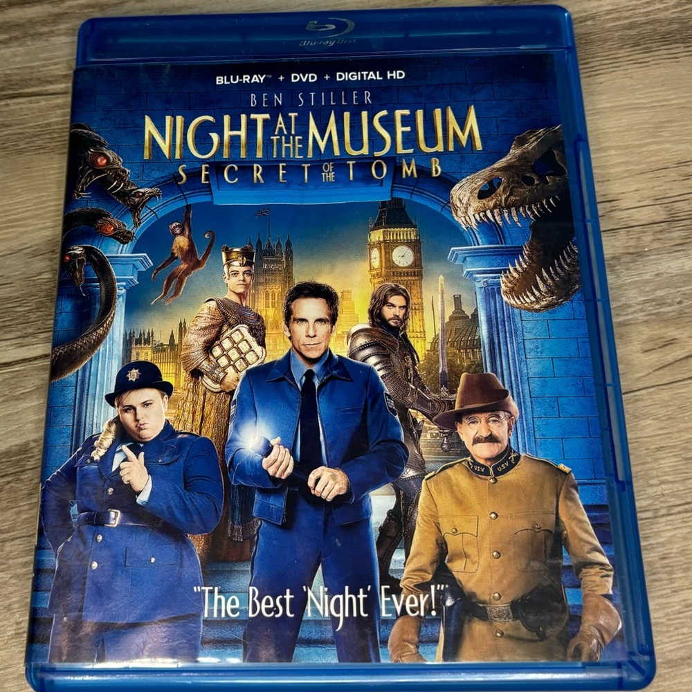 Night at the Museum- Blu Ray & DVD